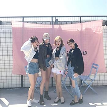 Amazon | ルーズフィット ショート丈 MA-1 メタリック ジップアップ